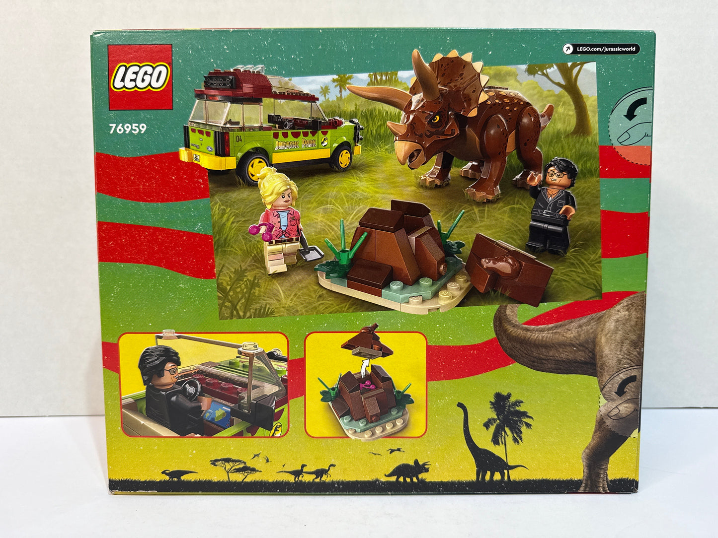 76959 Jurassic Park Triceratops Research (2023)